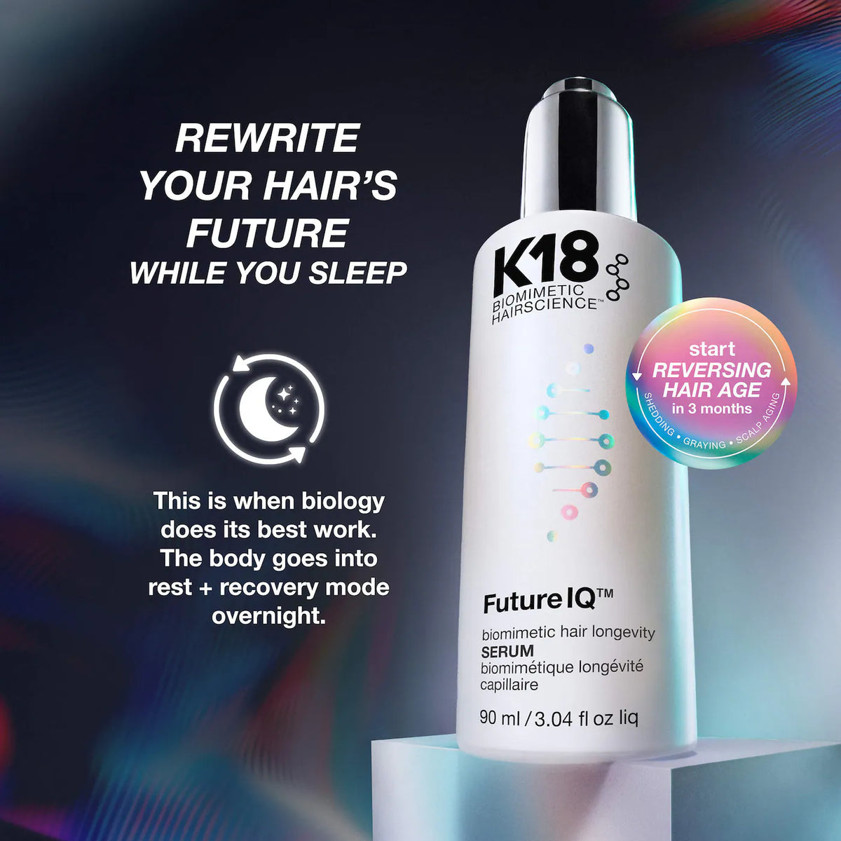 K18 Biomimetic Hairscience - FutureIQ™ biomimetic hair longevity serum | 90 mL