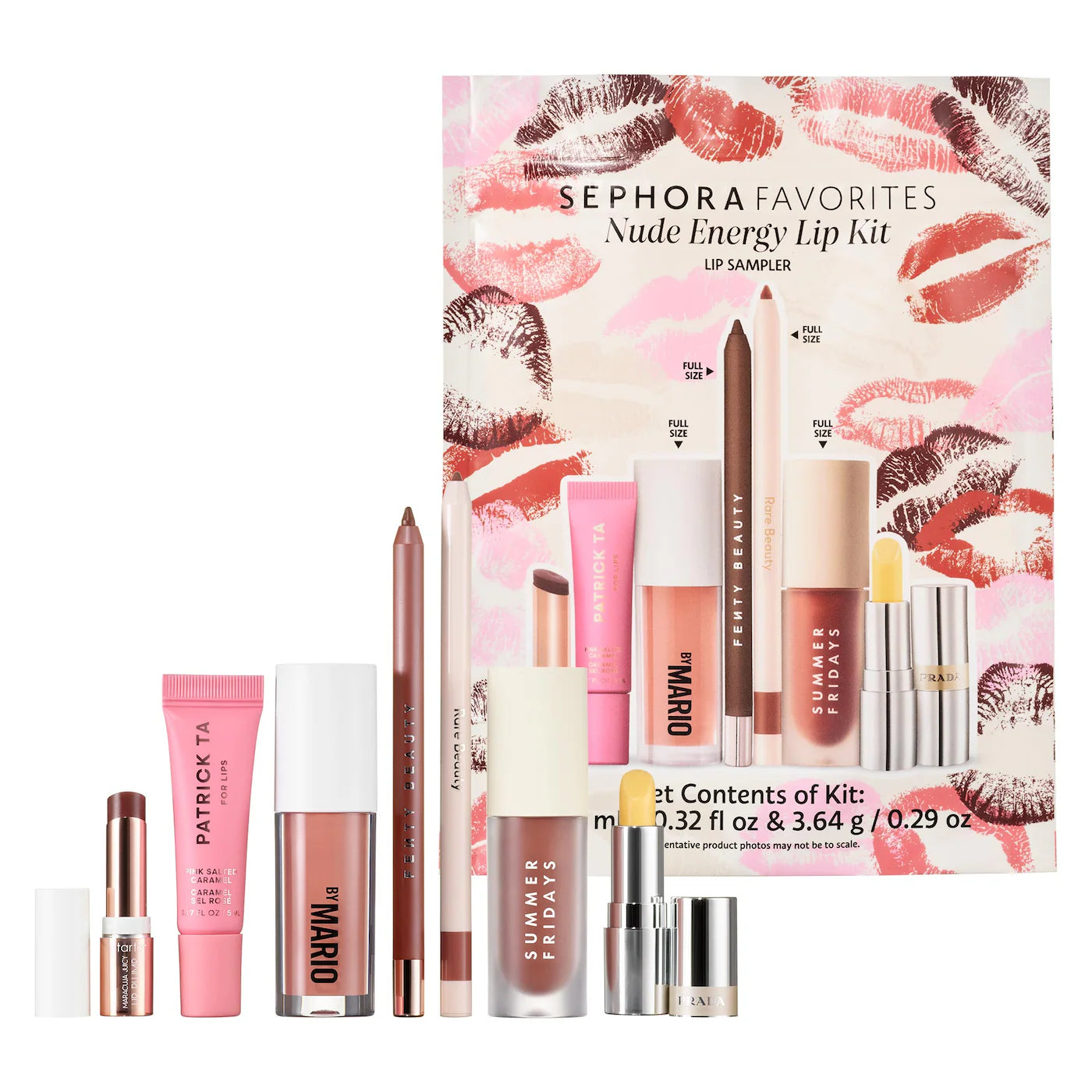 Sephora Favorites - Nude Energy Lip Kit Makeup Set