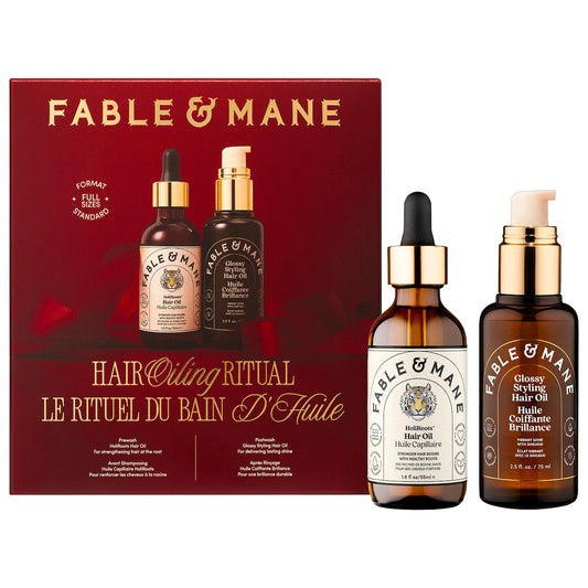 Fable & Mane - Ritual of Hair Oiling Set