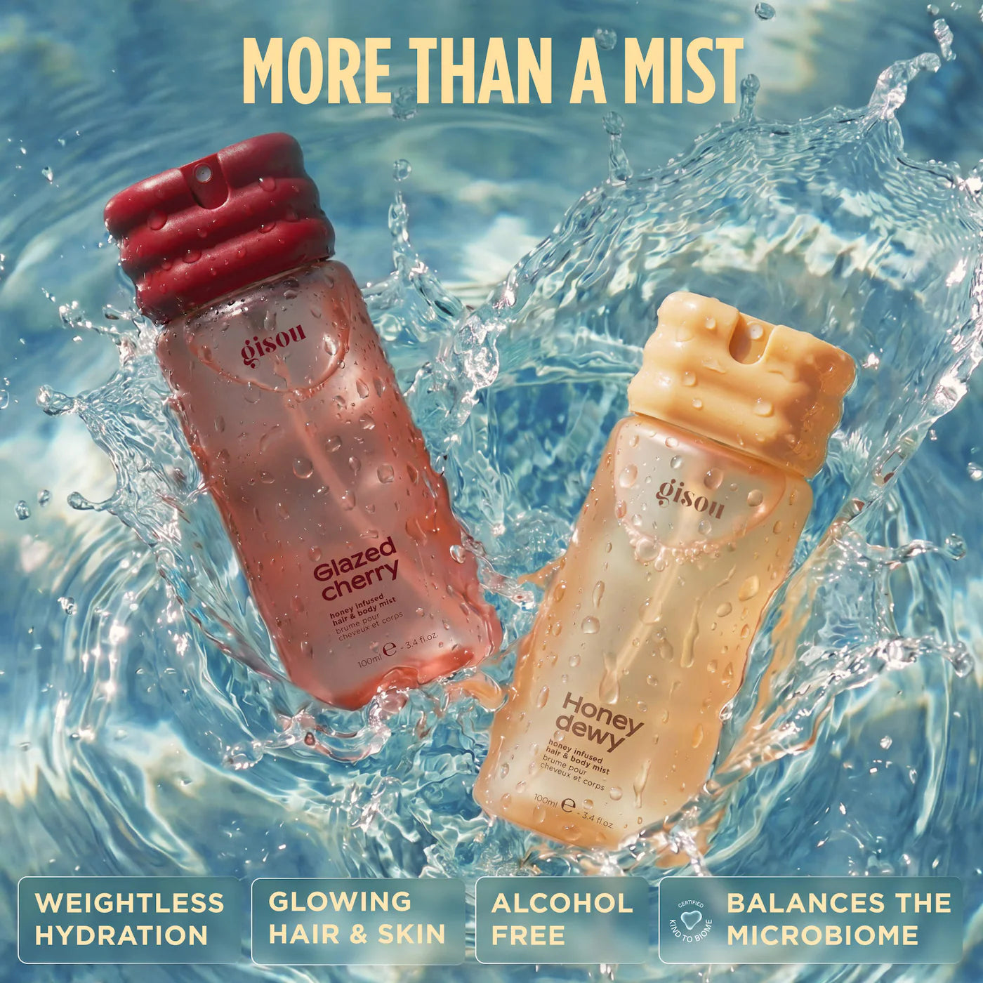 Gisou - Honey Infused Hair & Body Mist | Honey Dewy