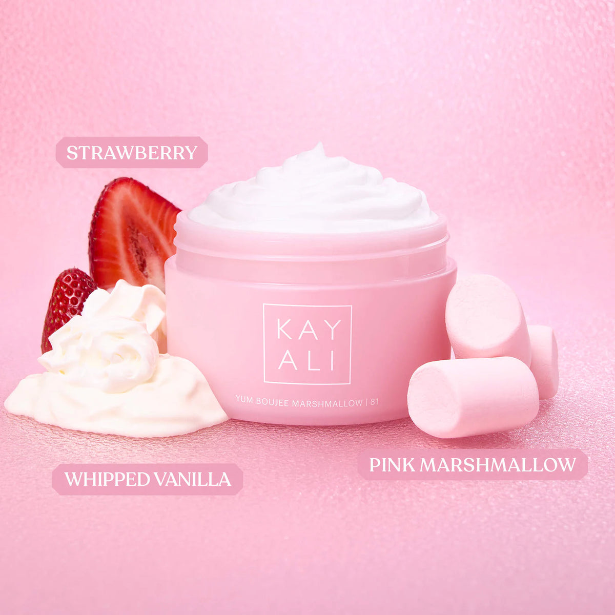 KAYALI - Yum Boujee Marshmallow | 81 Silk Soufflé Body Cream with Hyaluronic Acid + KAYALI Dream Elixir | 240 mL