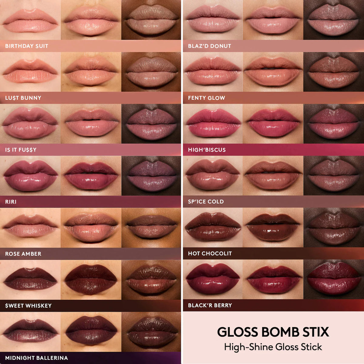 Fenty Beauty - Gloss Bomb Stix High-Shine Gloss Stick