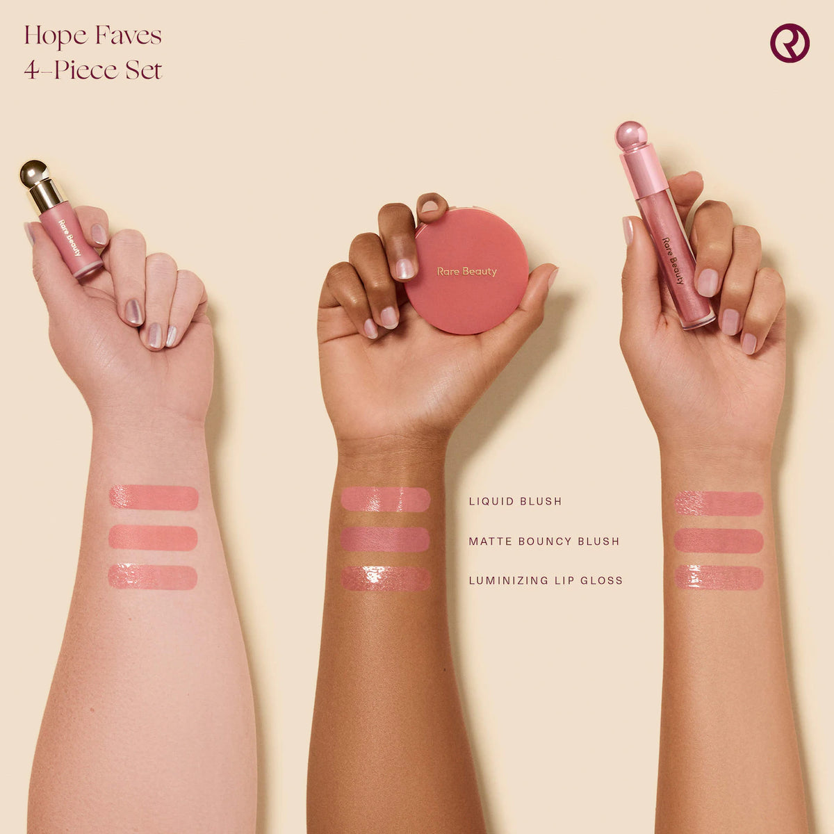 Rare Beauty - Hope Faves 4-Piece Makeup Gift Set (2026-2027)