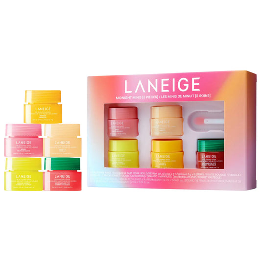 LANEIGE - Midnight Minis Hydrating Lip Sleeping Mask Treatment 5 pc. Gift Set (2026-2027)