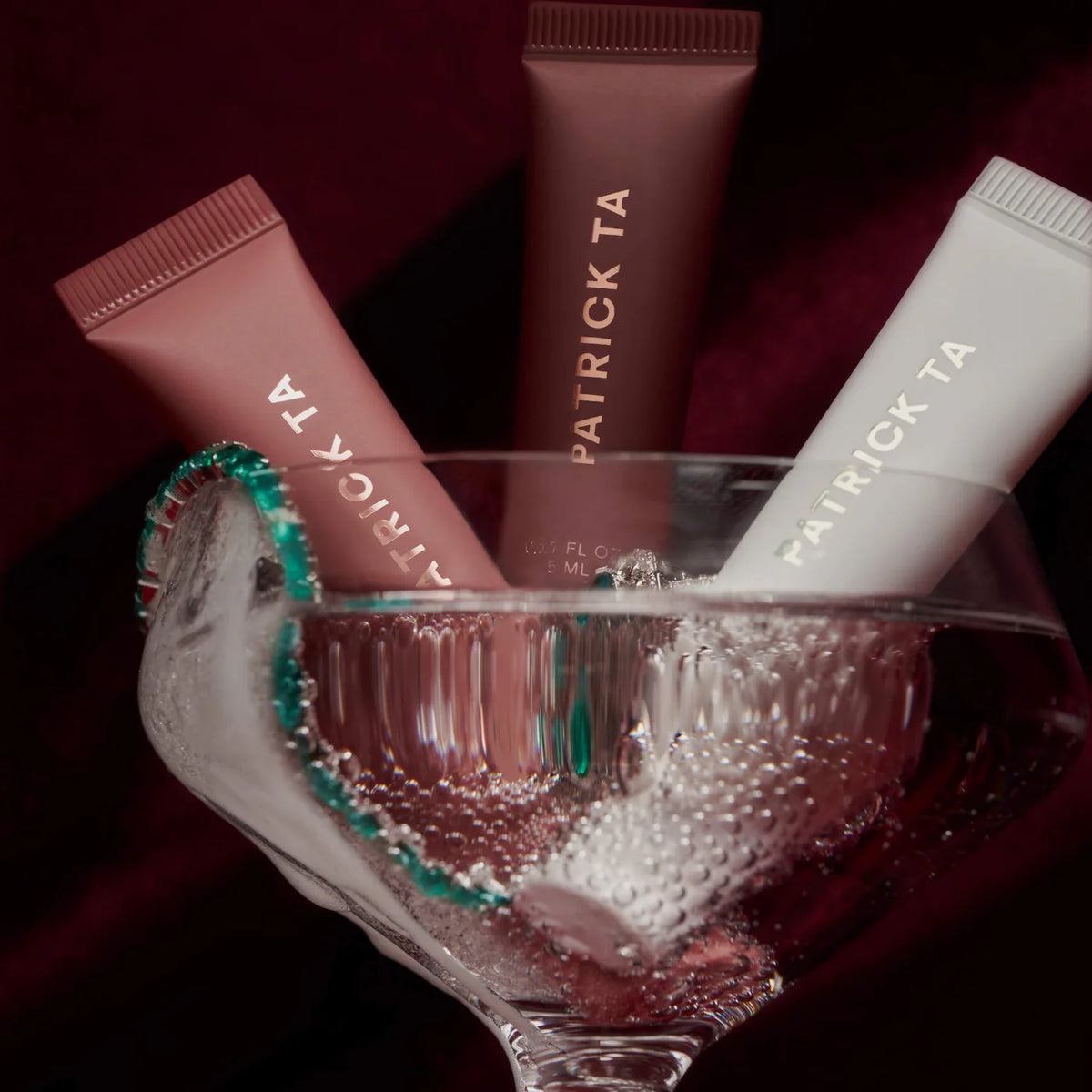 PATRICK TA - Mini Major Moisture Smoothing and Hydrating Tinted Lip Balm Trio Makeup Gift Set (2026-2027)