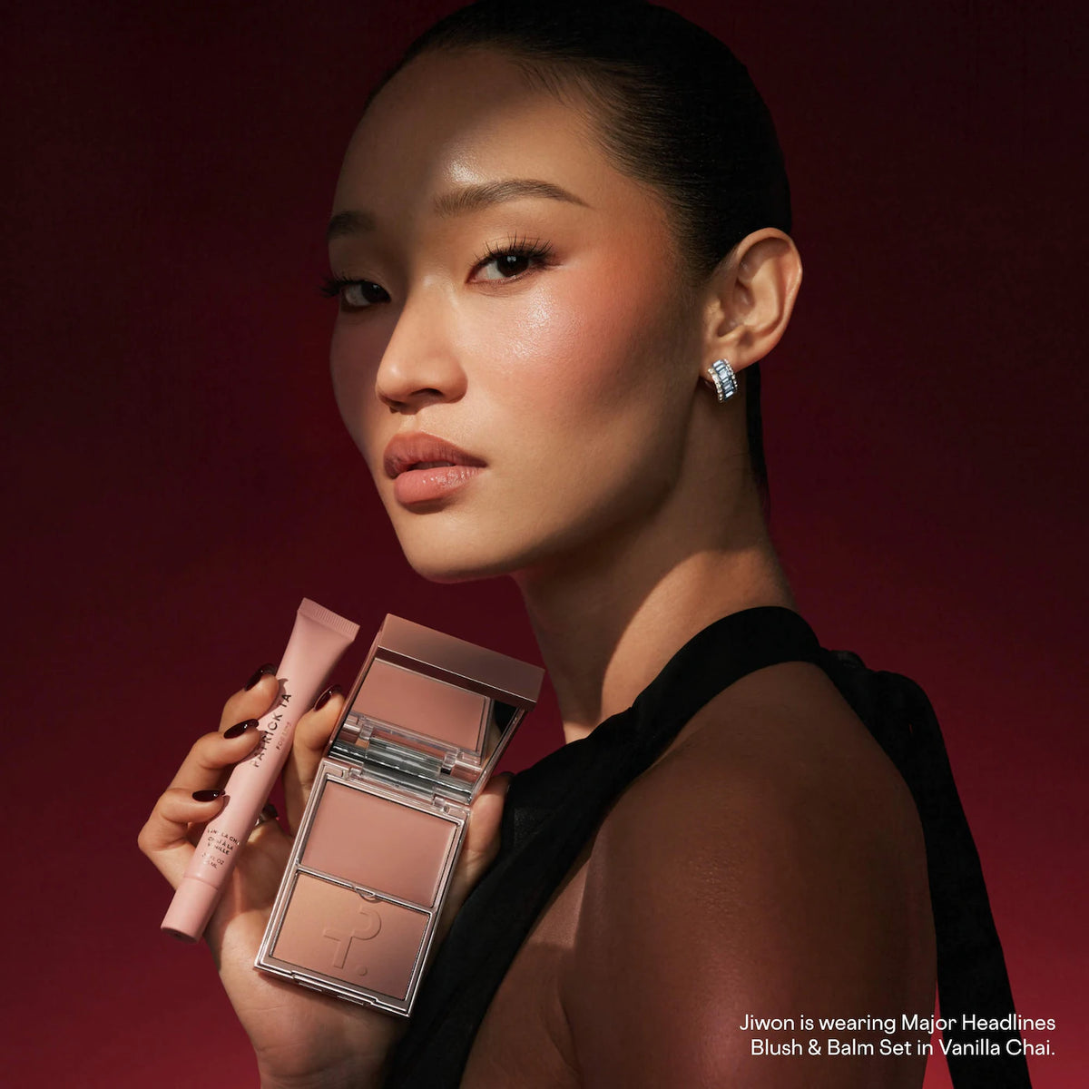 PATRICK TA - Major Headlines Double-Take Crème & Powder Blush Duo & Lip Balm Makeup Gift Set