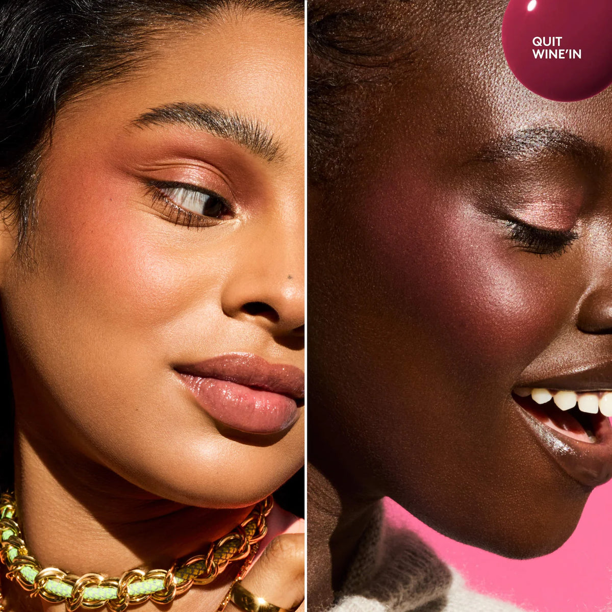 Fenty Beauty - Blushin' In Diamonds Liquid Blush + Highlighter Duo Makeup Gift Set