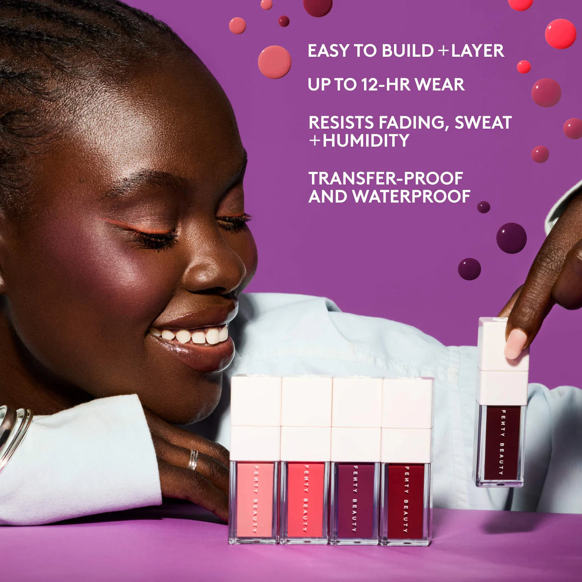 Fenty Beauty - Blushin' In Diamonds Liquid Blush + Highlighter Duo Makeup Gift Set