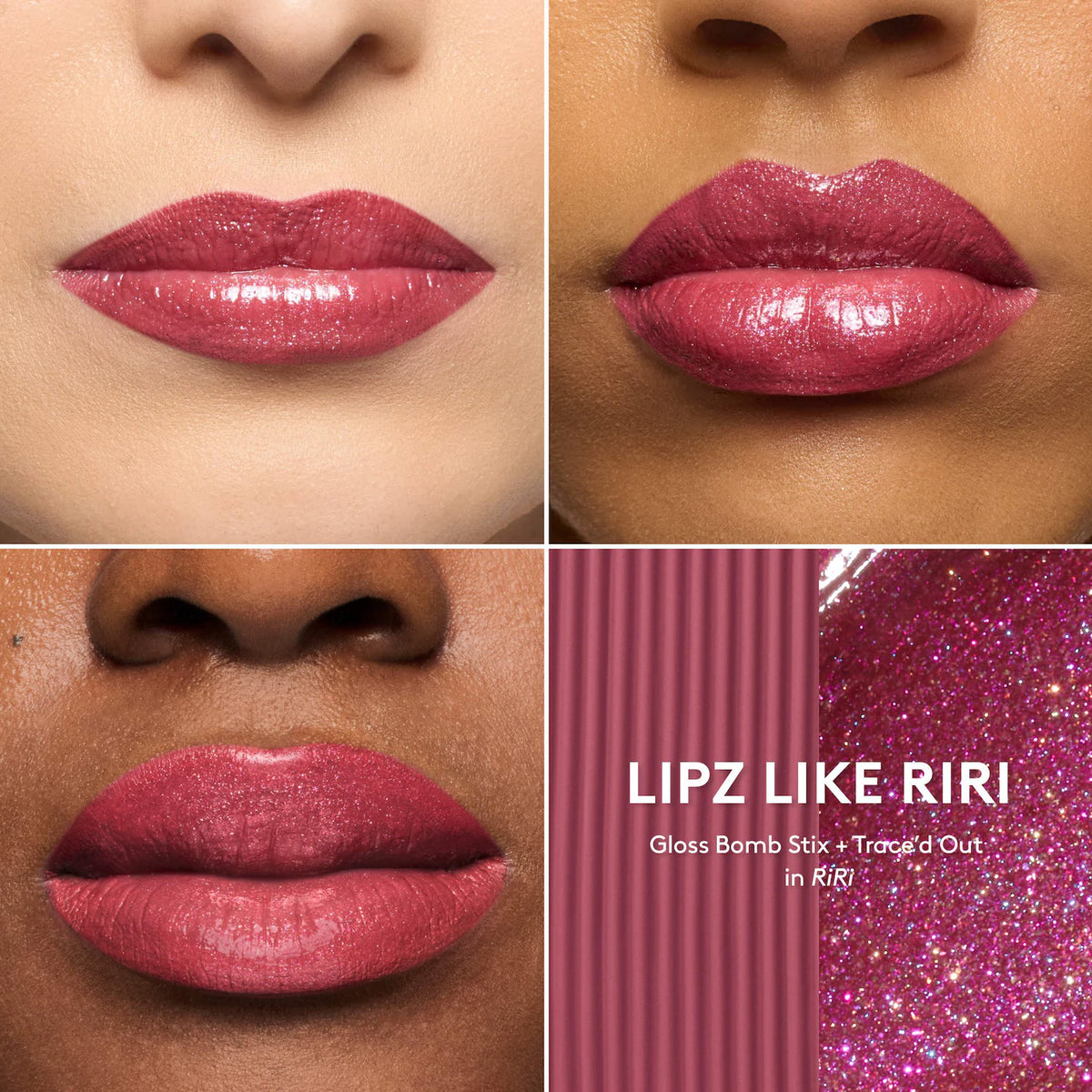 Fenty Beauty - Lipz Like Riri 2-Piece Lip + Sharpener Makeup Gift Set