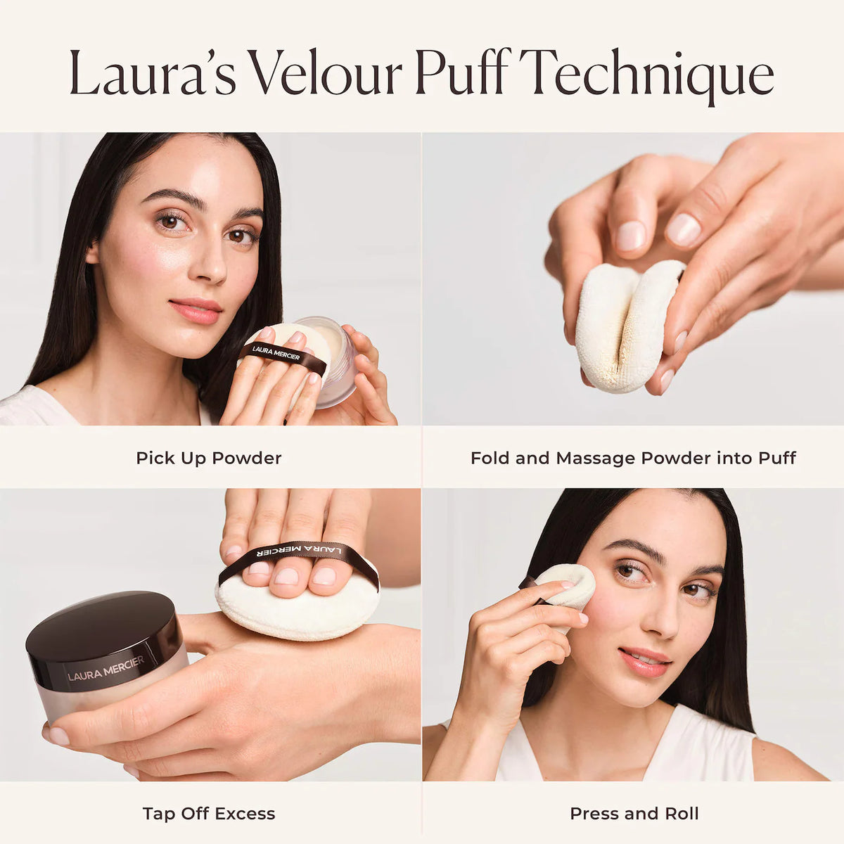 Laura Mercier - The Finishing Touch Translucent Loose Setting Powder & Velour Puff Gift Set (2026-2027)