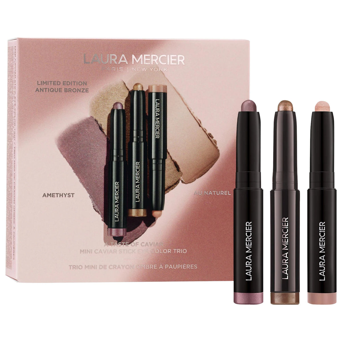 Laura Mercier - A Taste of Caviar Mini Caviar Stick Eye Shadow Trio Gift Set (2026-2027)