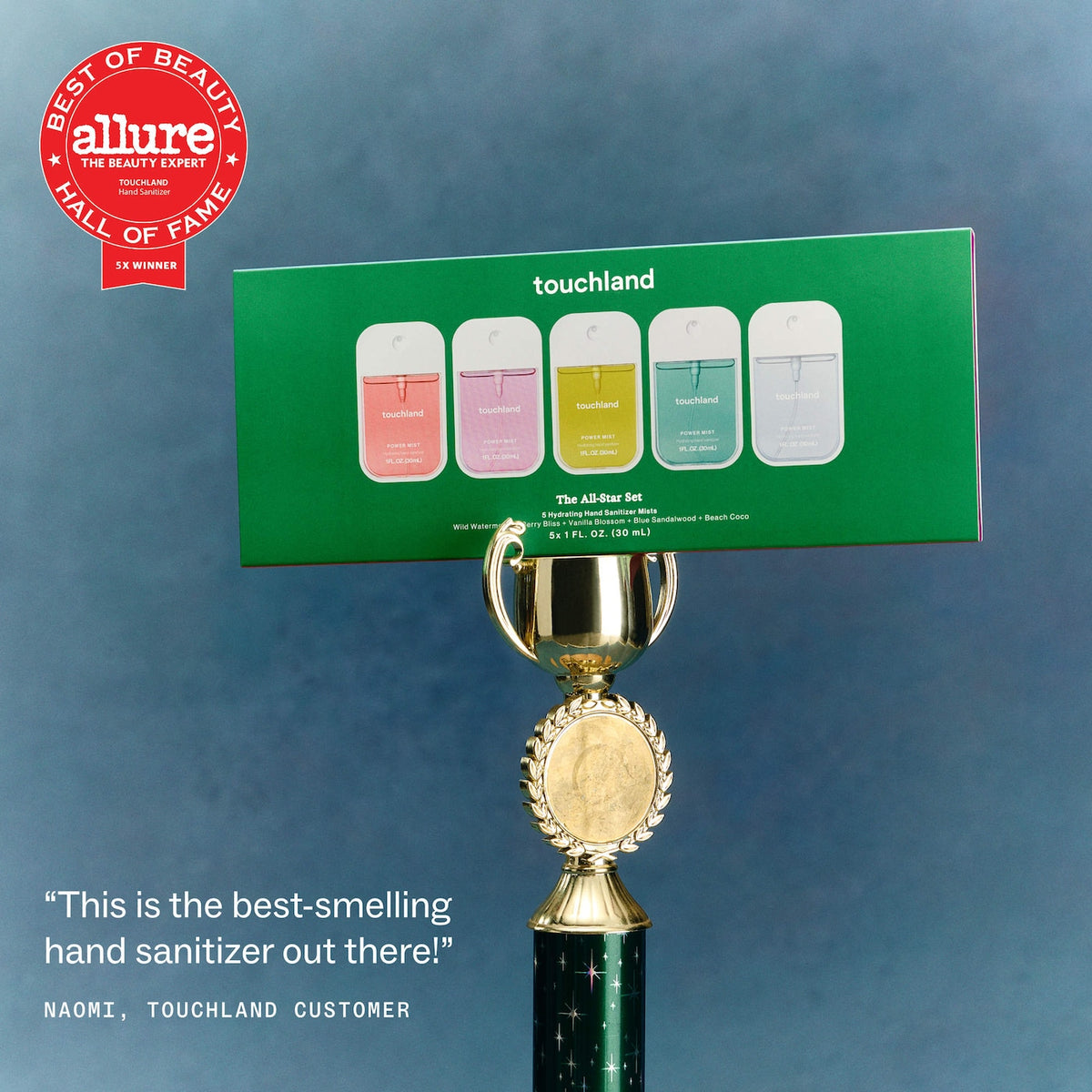 Touchland - The All-Star Power Mist Hand Sanitizer Gift Set