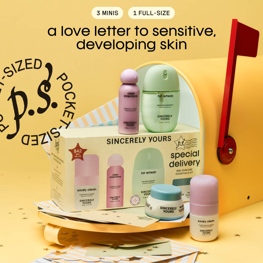 Sincerely Yours - P.S. Special Delivery - Mini Skincare Essentials Kit