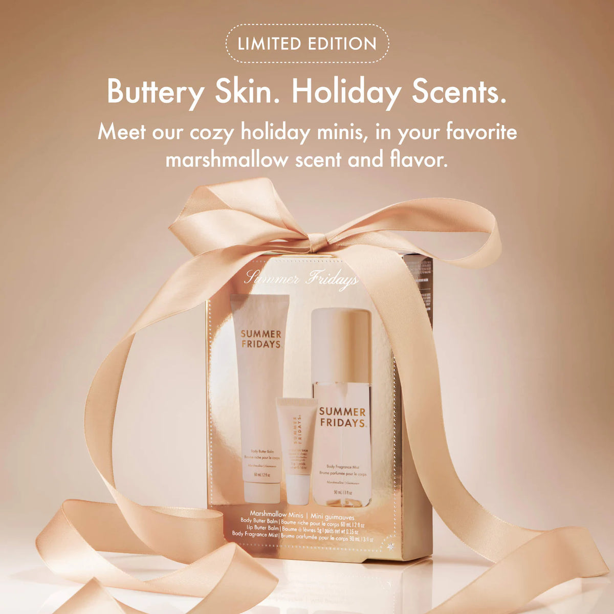 Summer Fridays - Marshmallow Minis - Body and Lip Set