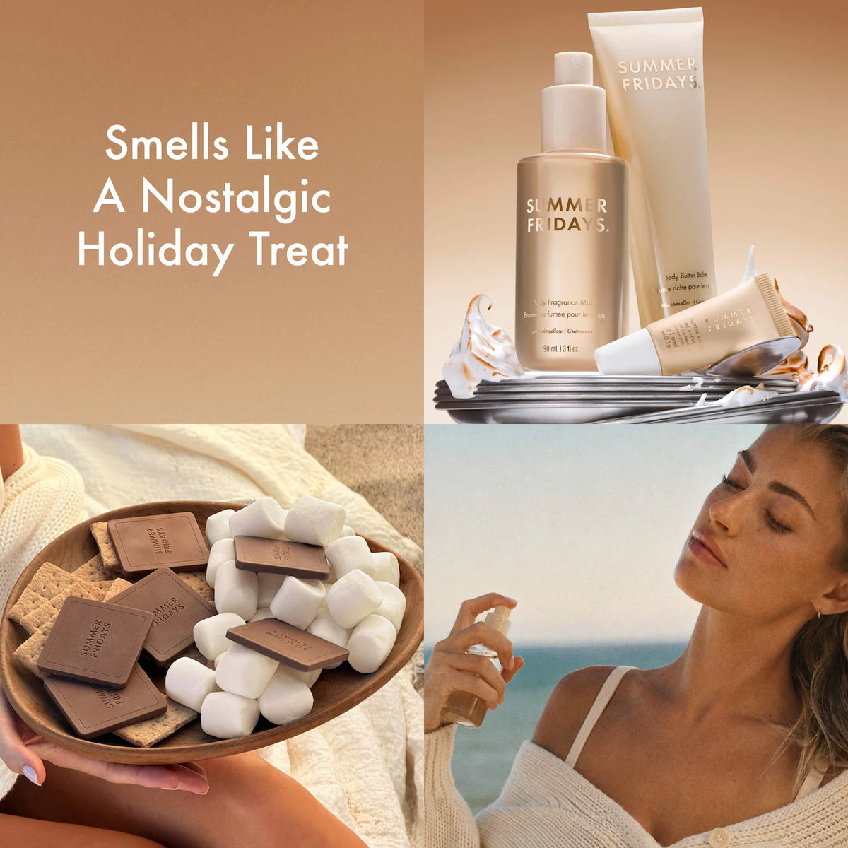 Summer Fridays - Marshmallow Minis - Body and Lip Set