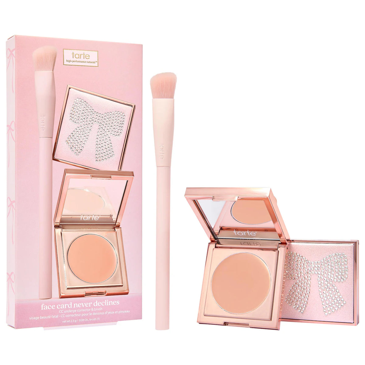 tarte - face card never declines CC undereye & brush