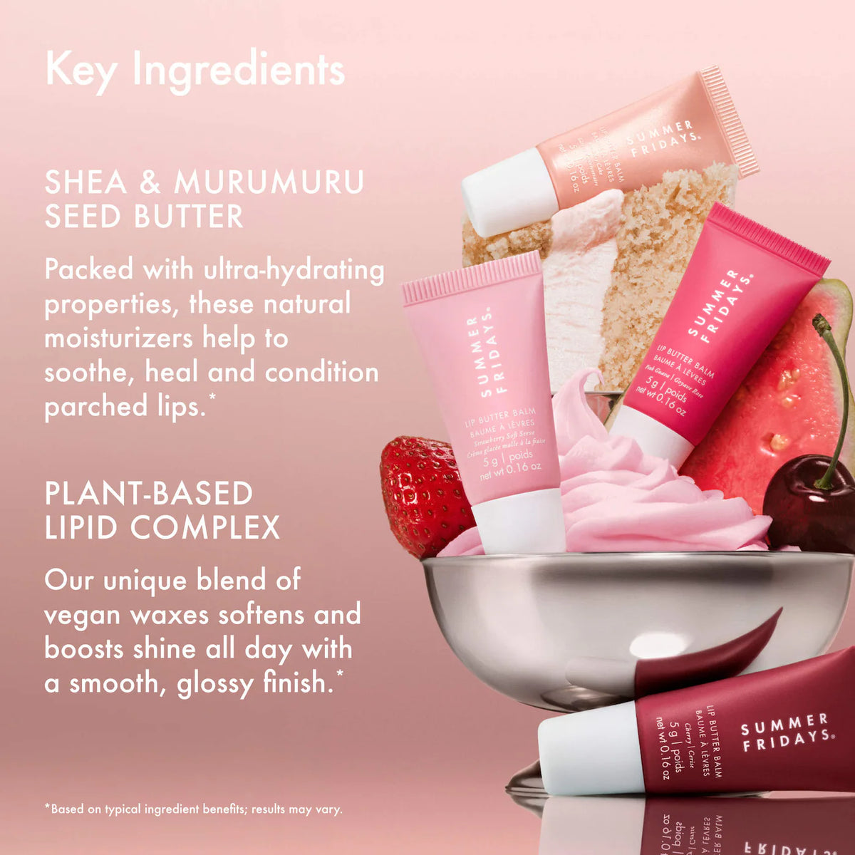 Summer Fridays - The Lip Butter Balm Minis - Pink Set (2026-2027)