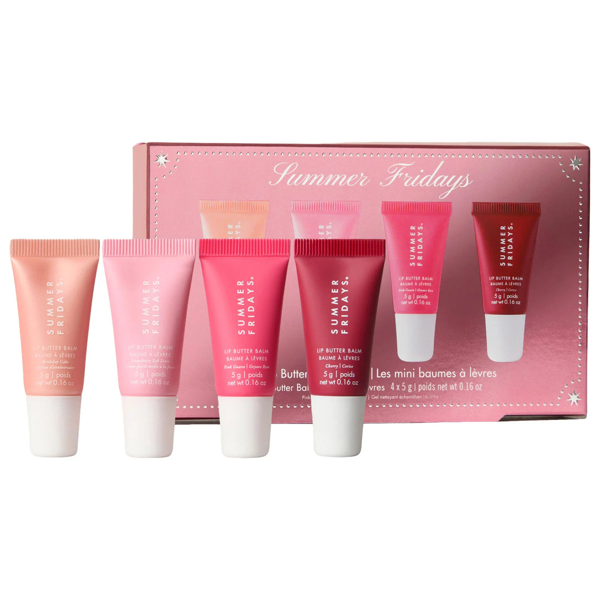 Summer Fridays - The Lip Butter Balm Minis - Pink Set (2026-2027)