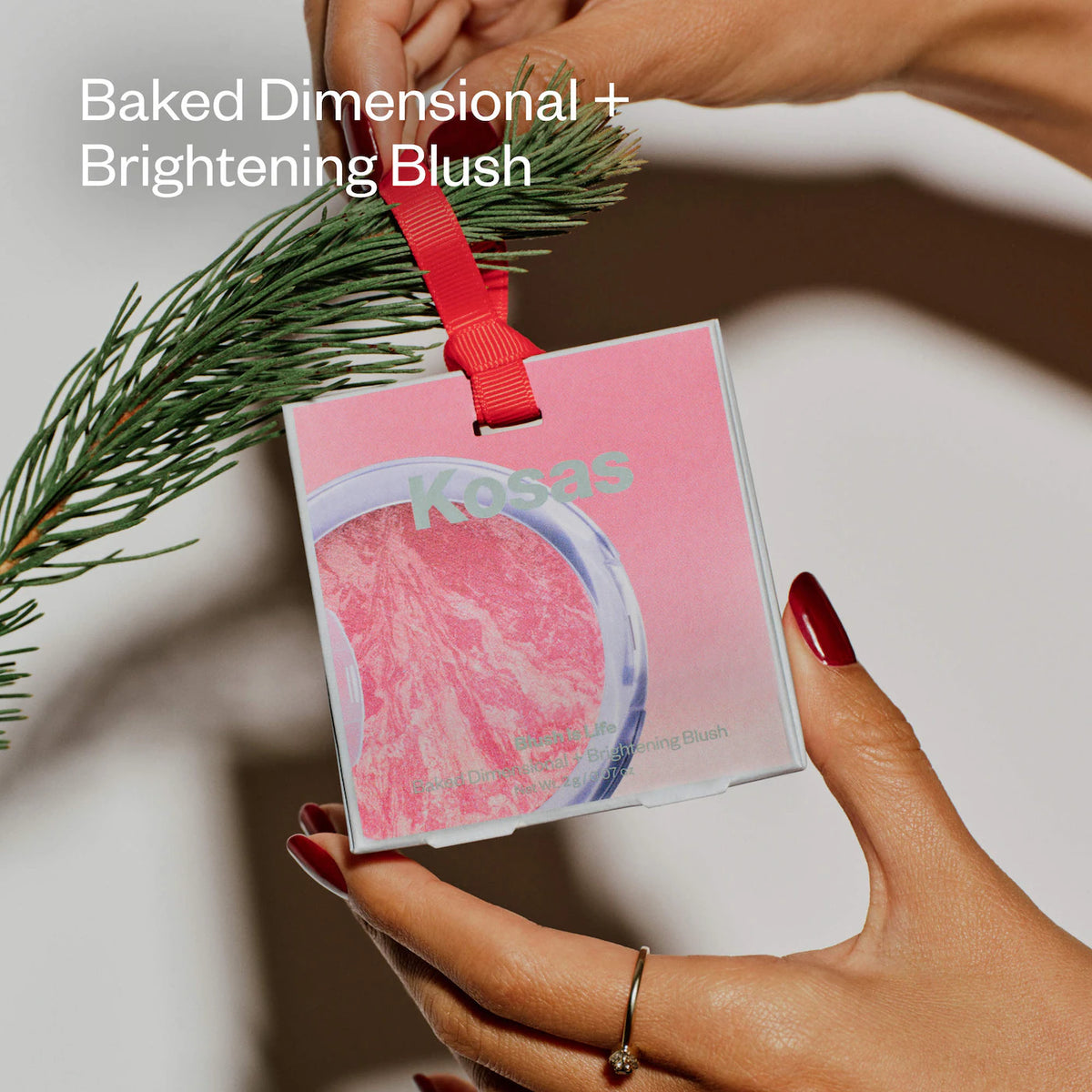 Kosas - Mini Blush is Life Baked Talc-Free Dimensional + Brightening Blush