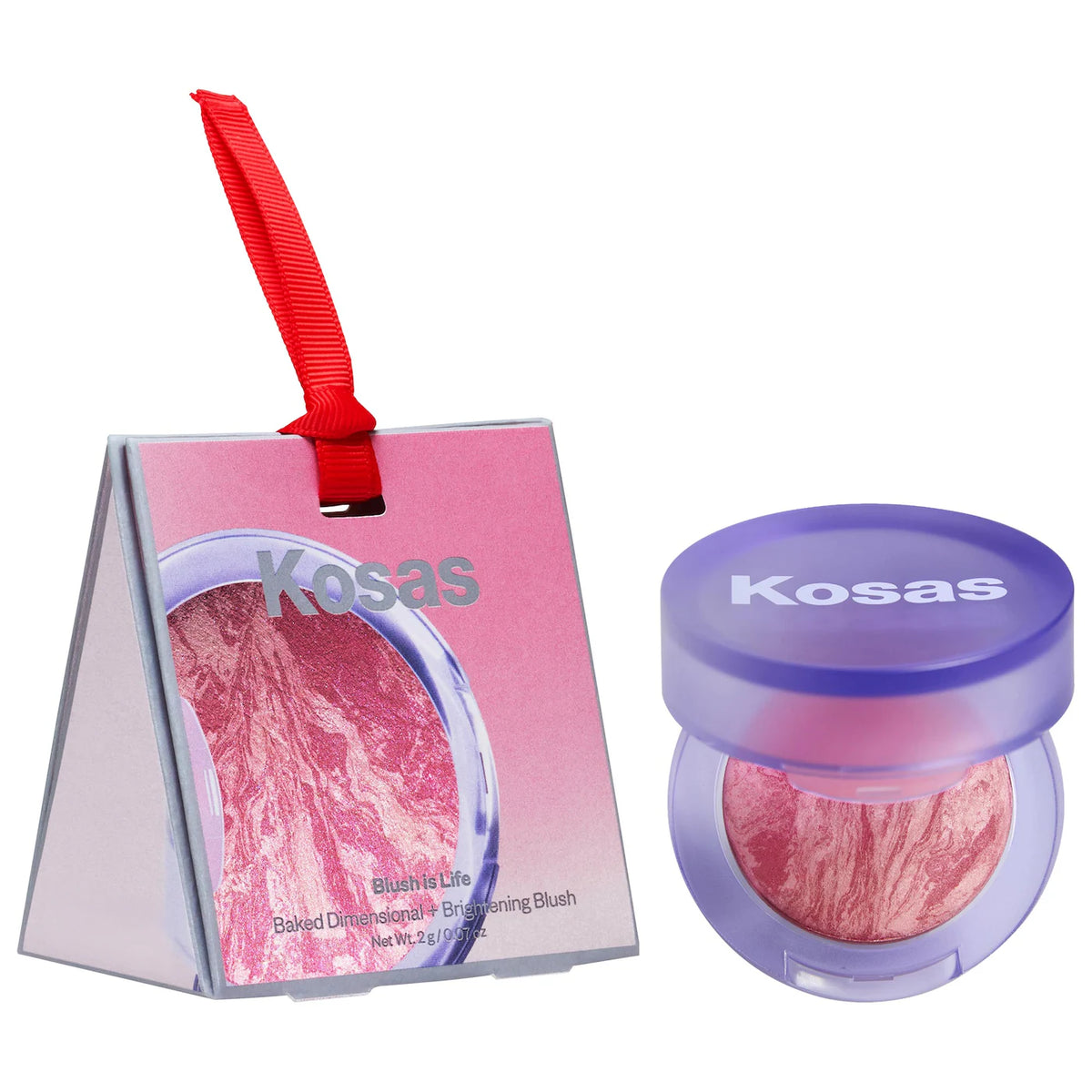 Kosas - Mini Blush is Life Baked Talc-Free Dimensional + Brightening Blush