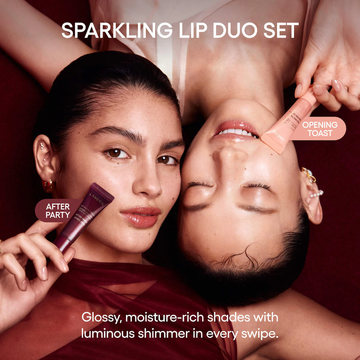 LANEIGE - Sparkling Shimmer Lip Glowy Balm Duo Gift Set (2026-2027)