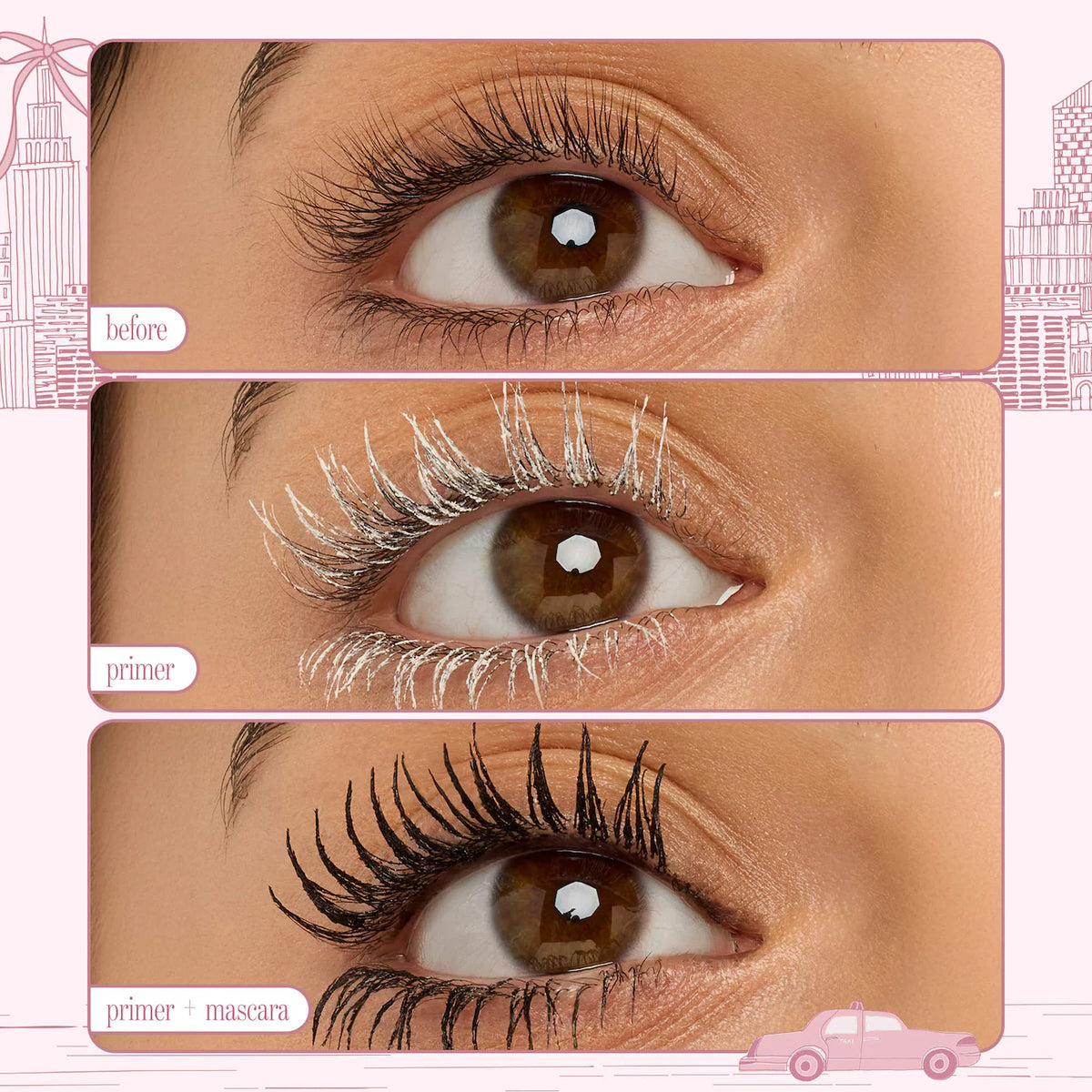 tarte - a-list lashes tartelette tubing mascara and primer travel set