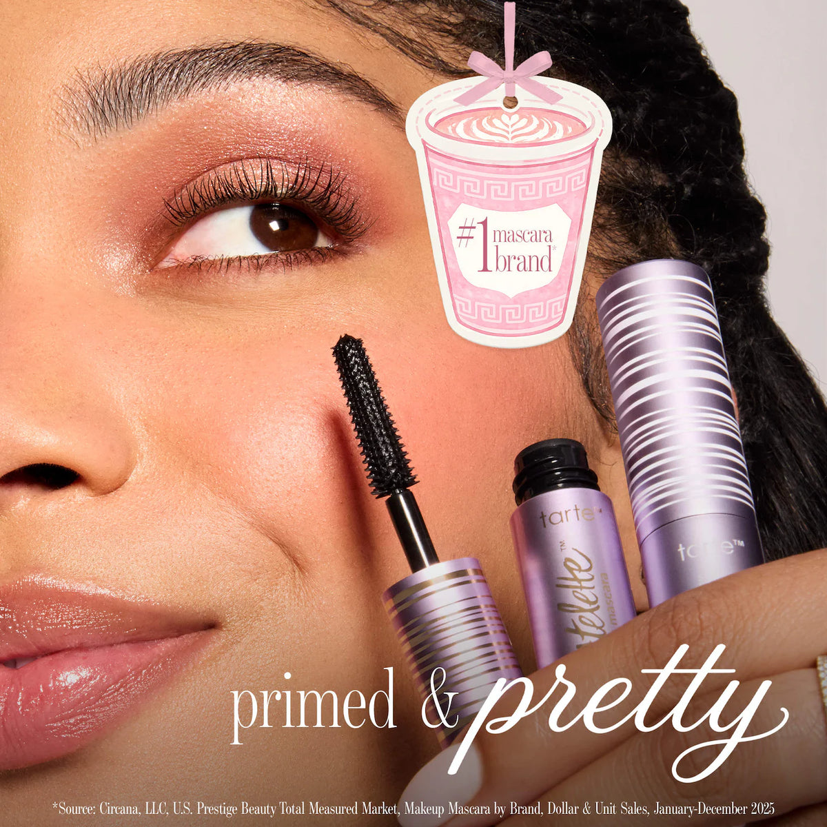 tarte - a-list lashes tartelette tubing mascara and primer travel set