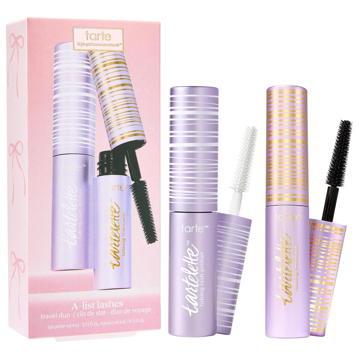 tarte - a-list lashes tartelette tubing mascara and primer travel set