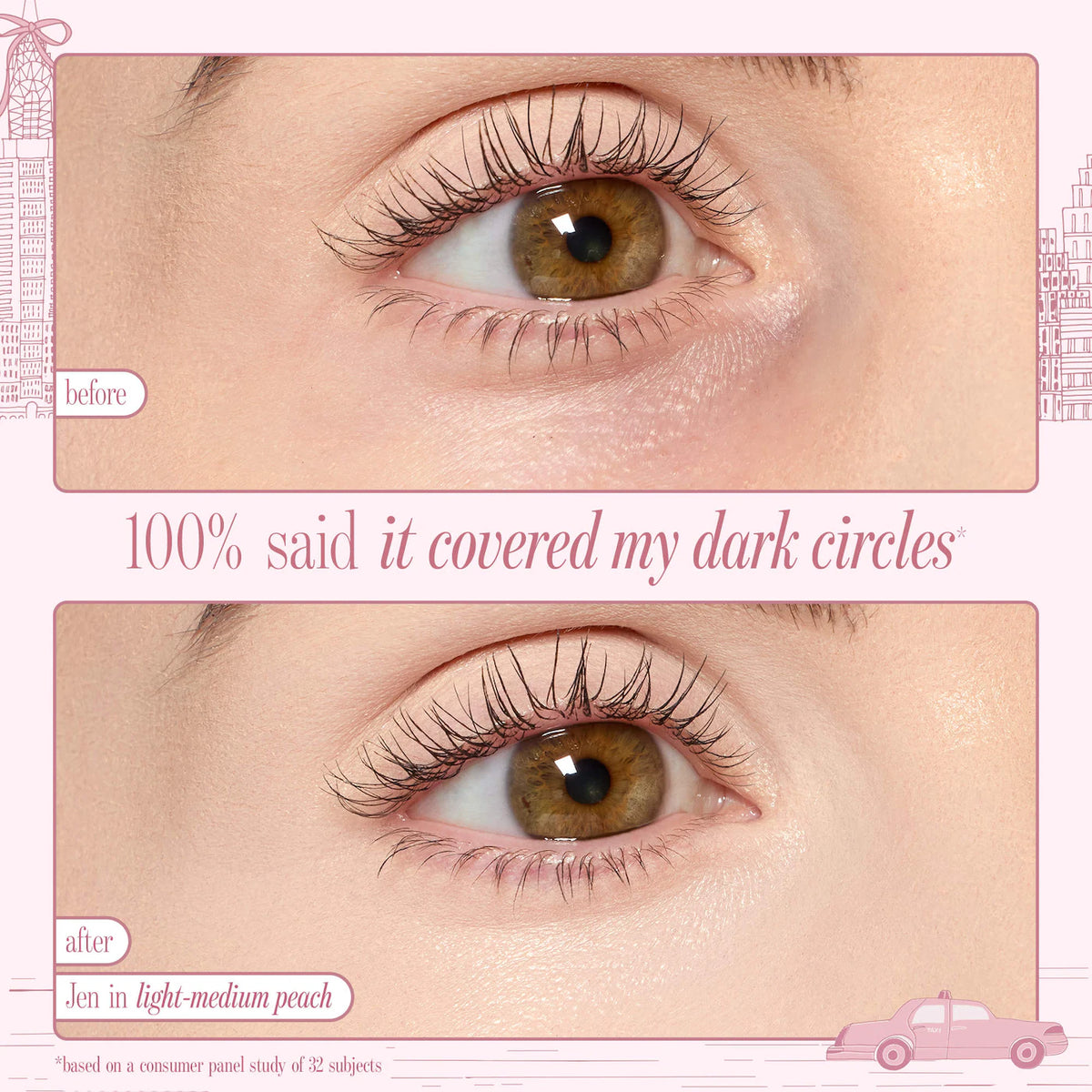 tarte - face card never declines CC undereye & brush