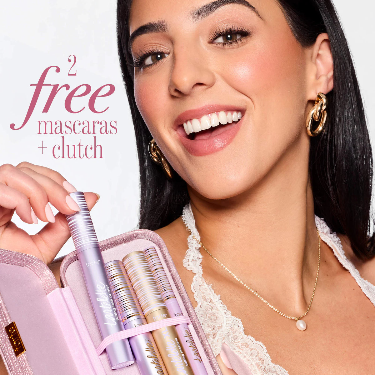 tarte - eyes on me tartelette mascara & liner clutch