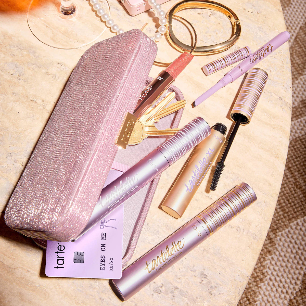 tarte - eyes on me tartelette mascara & liner clutch