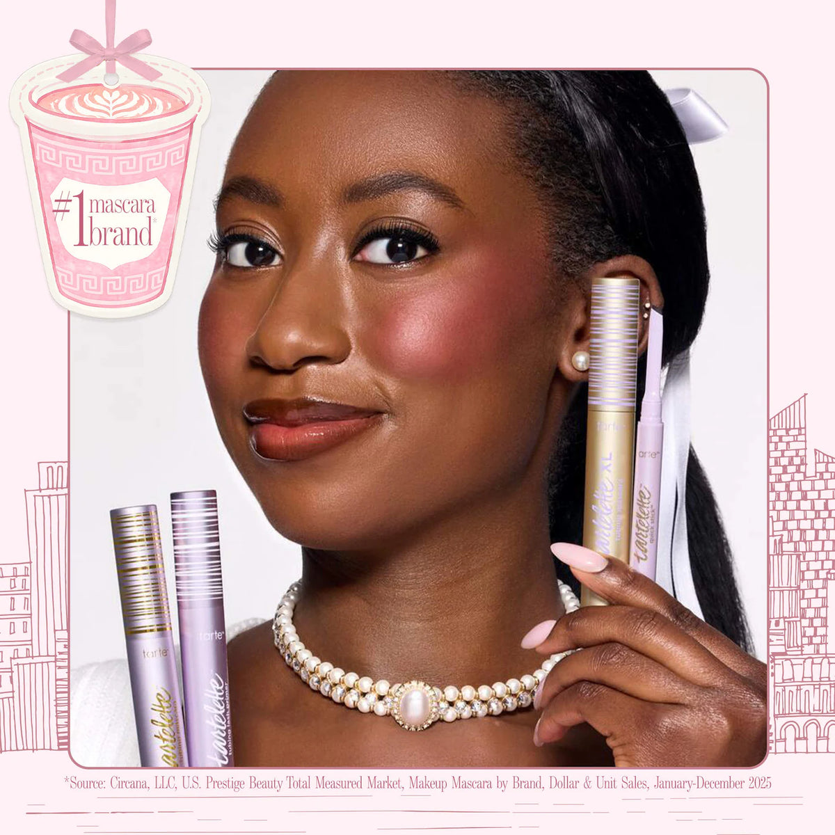 tarte - eyes on me tartelette mascara & liner clutch