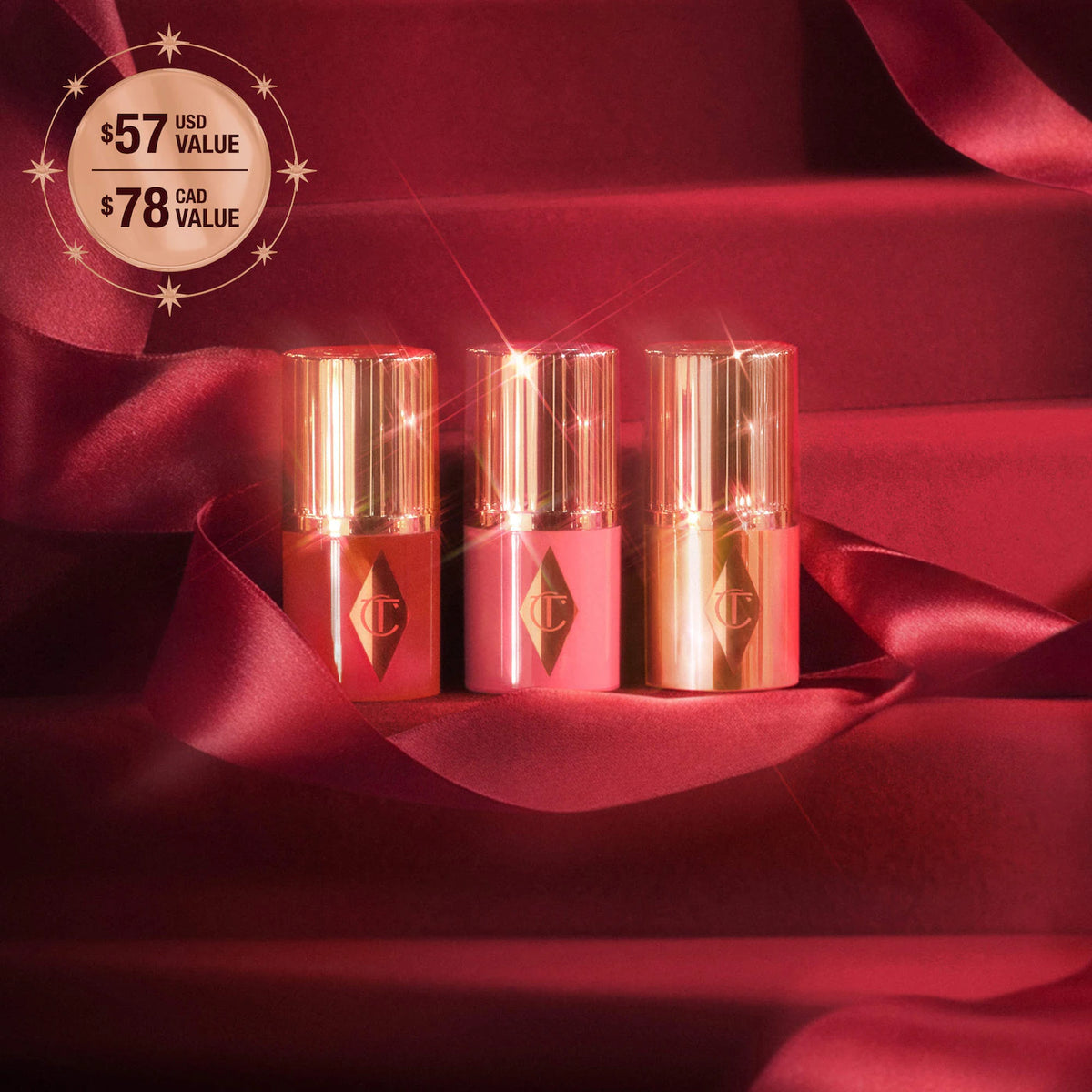 Charlotte Tilbury - Mini Unreal Blush + Glow Trio