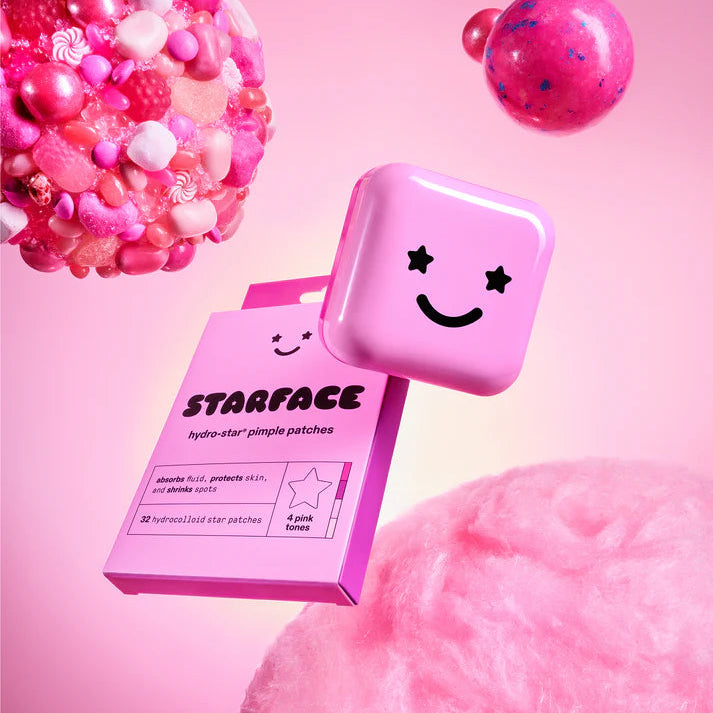 Starface - hydro-stars® Pink Star (Carton) | 32 Patches