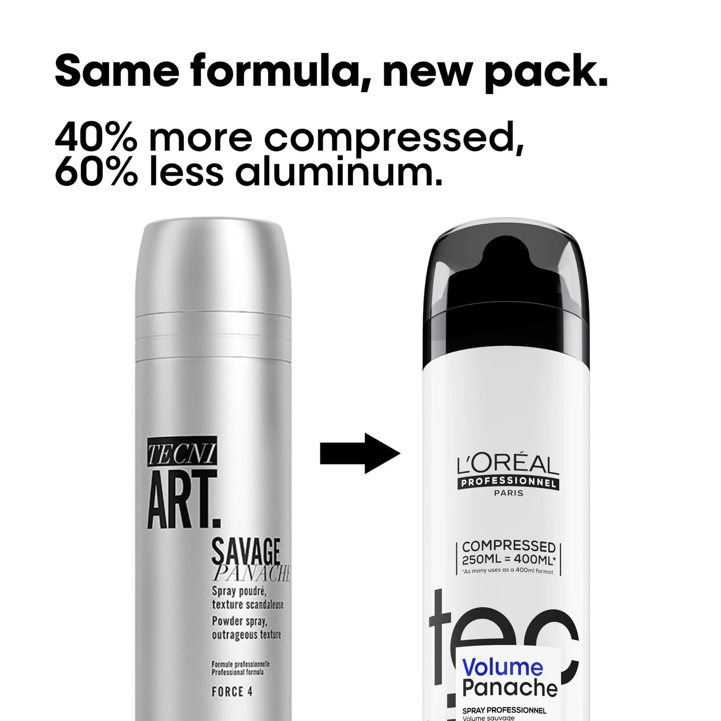 L'Oréal Professionnel Paris - Tecni.Art Savage Panache Spray | 250 mL