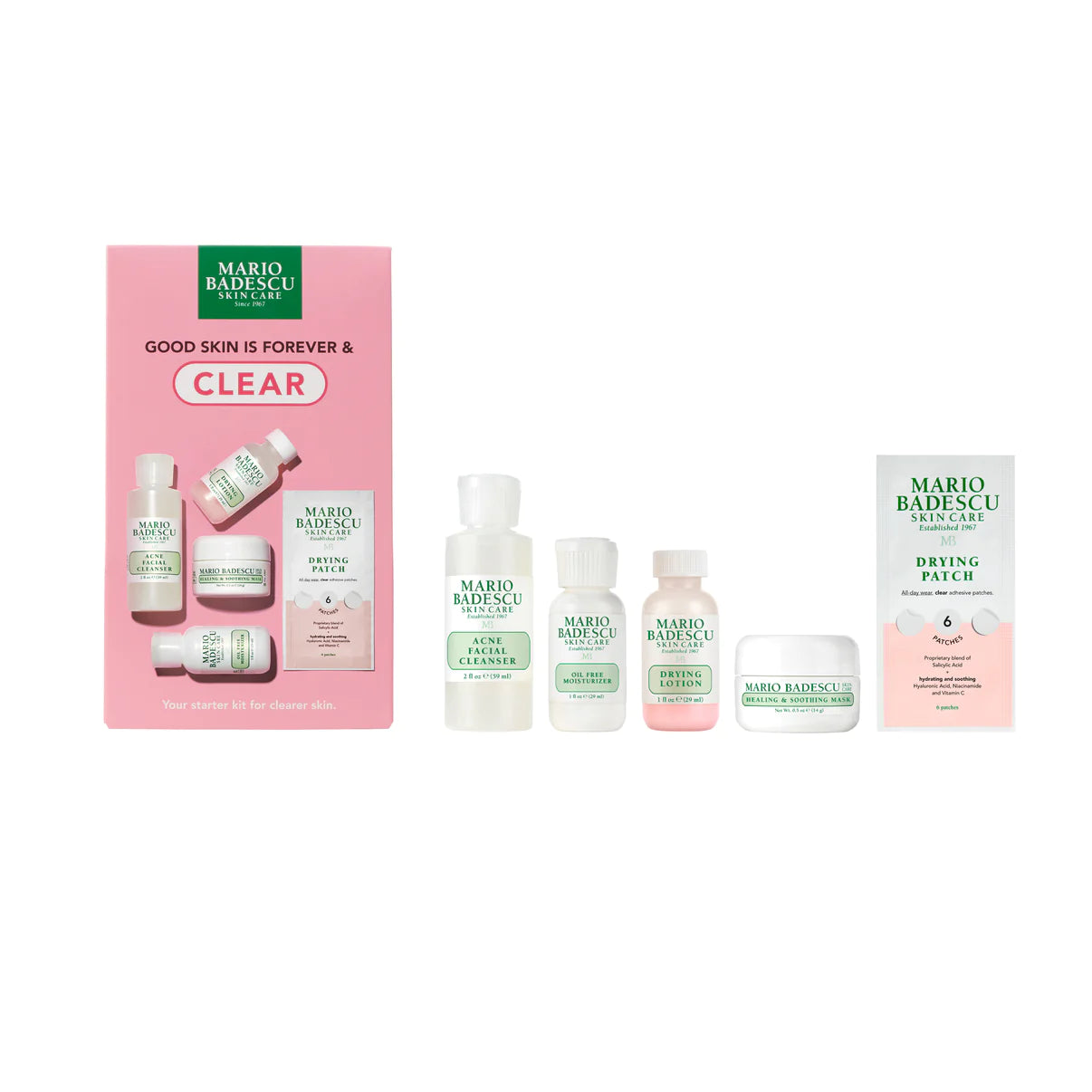 Mario Badescu - Good Skin Is Forever & Clear | Blemish Kit