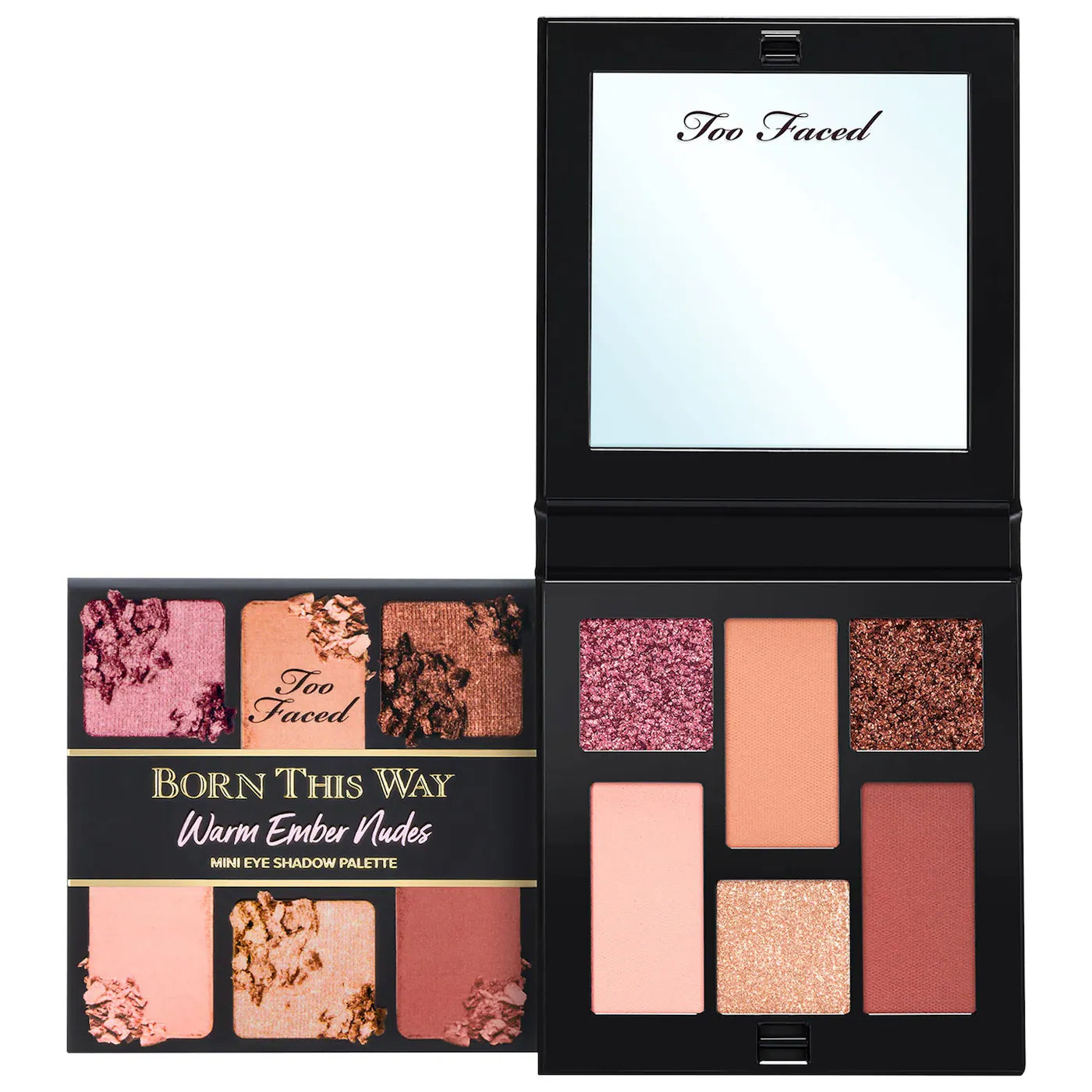 Too Faced - Mini Born This Way Complexion-Inspired Eyeshadow Palette | Warm Ember Nudes