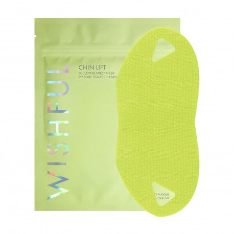 Wishful - Chin Lift Peptide & Niacinamide Sculpting Sheet Mask | 1 Mask