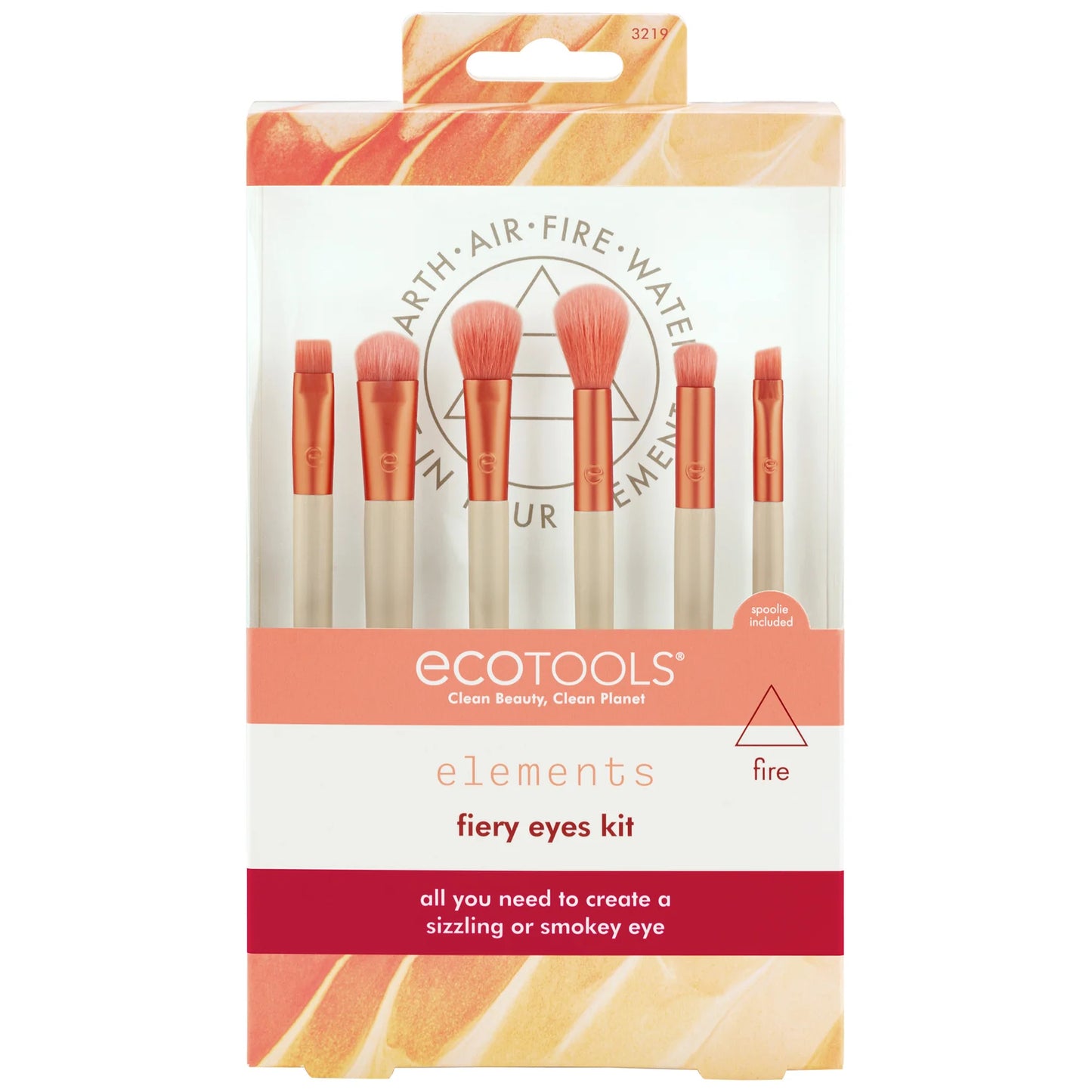 Ecotools - Elements Fiery Eyes Eye Makeup Brush Kit