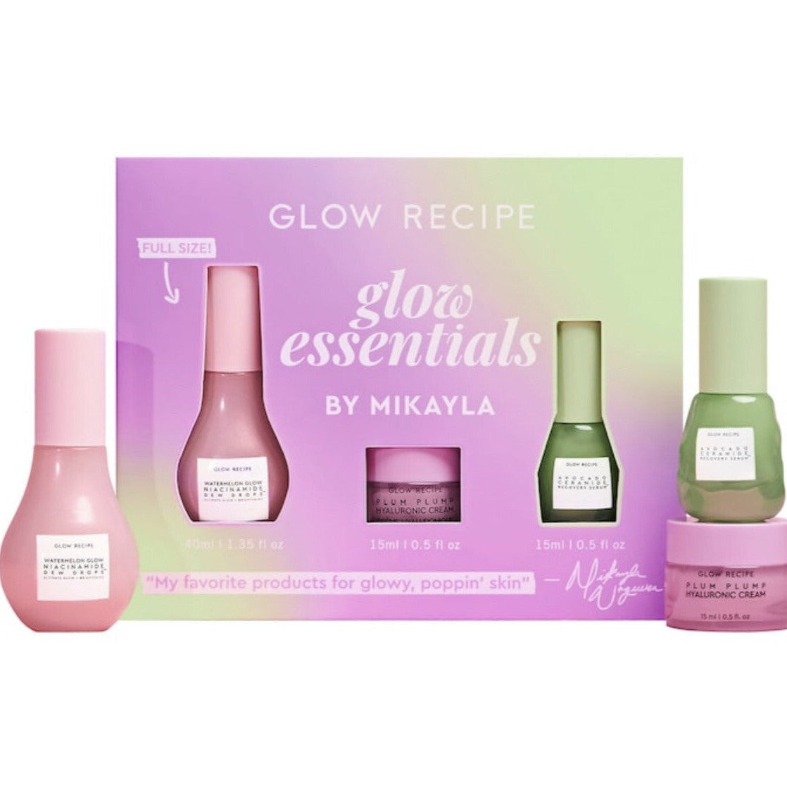 Glow Recipe - Glow Essentials by Mikayla™ Kit