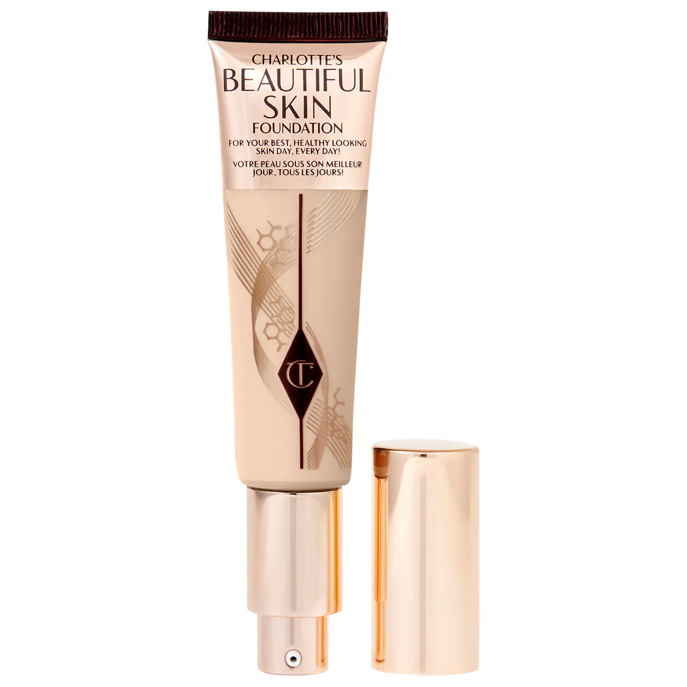 Charlotte Tilbury - Beautiful Skin Medium Coverage Liquid Foundation with Hyaluronic Acid | 30 mL