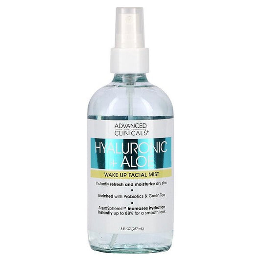 ADVANCED CLINICALS - HYALURONIC + ALOE FACIAL MIST | 237 mL