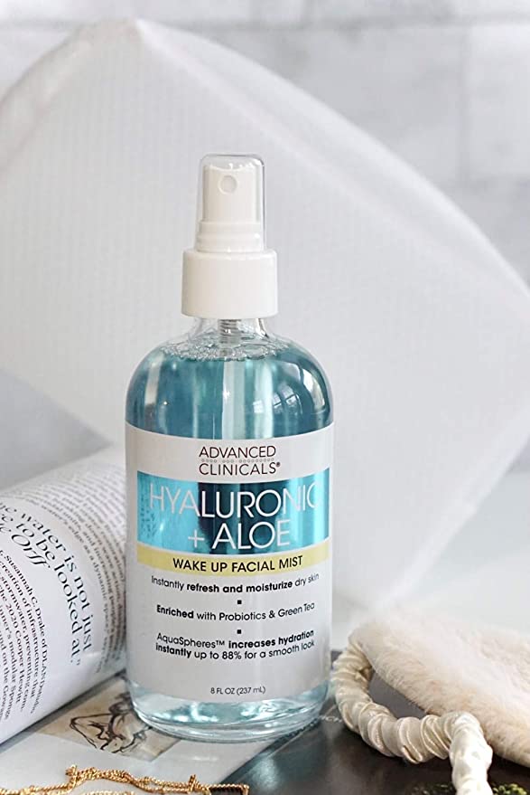 ADVANCED CLINICALS - HYALURONIC + ALOE FACIAL MIST | 237 mL