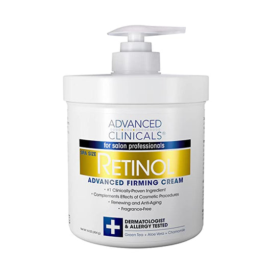 Advanced Clinicals - Retinol Advanced Firming Cream | 454 g