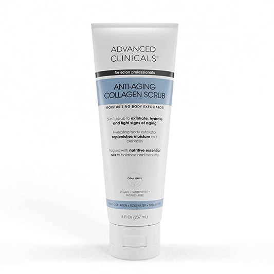 Advanced Clinicals - Anti-Aging Collagen Scrub | 237 mL