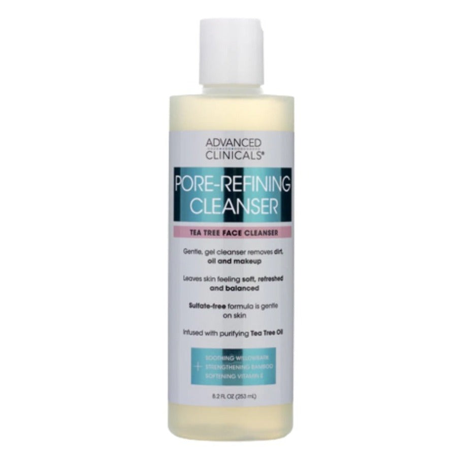 ADVANCED CLINICALS - TEA TREE FACE CLEANSER | 253 mL