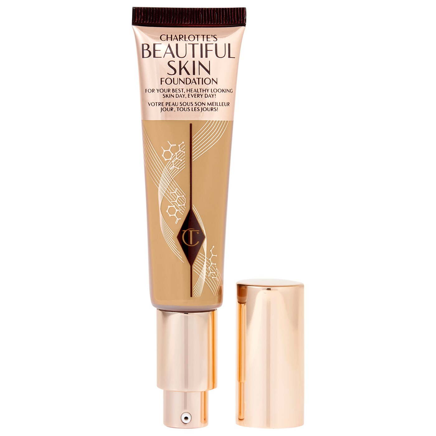 Charlotte Tilbury - Beautiful Skin Medium Coverage Liquid Foundation with Hyaluronic Acid | 30 mL