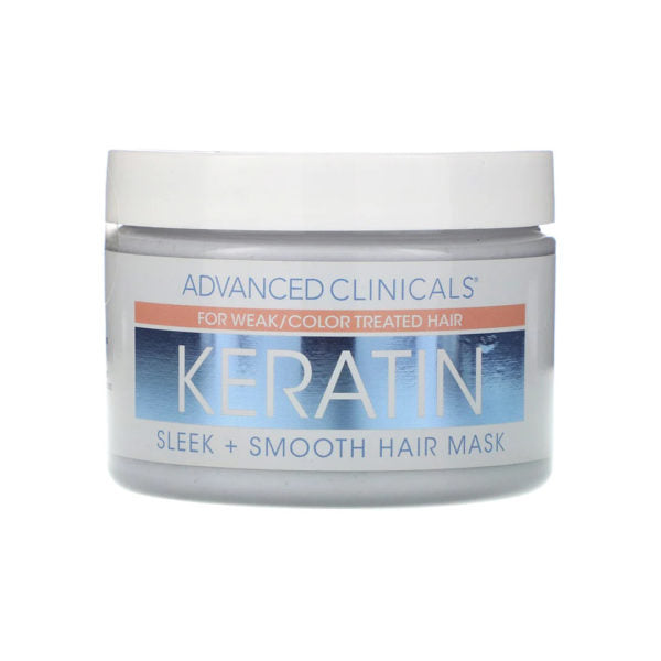 ADVANCED CLINICALS - KERATIN HAIR REPAIR MASK | 340 g