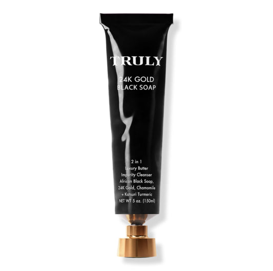 TRULY - 24k Gold Black Soap Impurity Cleanser | 150 mL