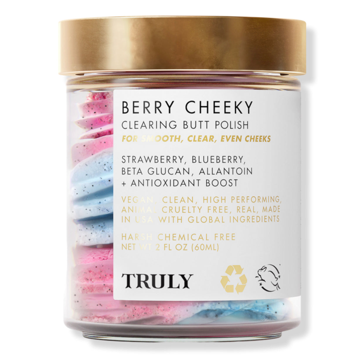 TRULY - Berry Cheeky Clearing Butt Polish | 60 mL